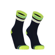 Водонепроницаемые носки DexShell Pro visibility Cycling черный/серый/зеленый/синий