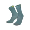 Водонепроницаемые носки DexShell Ultra Thin Crew серо-голубой