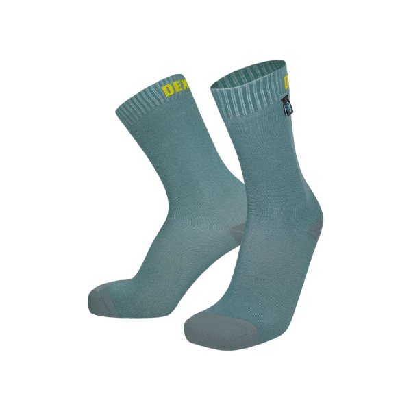 Водонепроницаемые носки DexShell Ultra Thin Crew серо-голубой