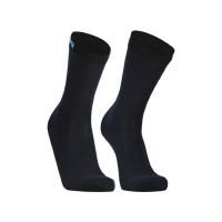 Водонепроницаемые носки DexShell Ultra Thin Crew черный/голубой