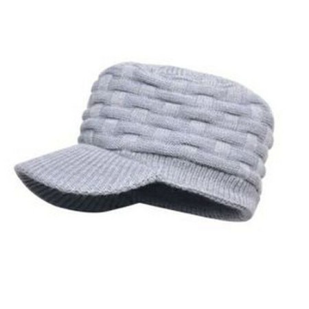 Водонепроницаемая шапка DexShell с козырьком Beanie Peaked DH393-G, серая