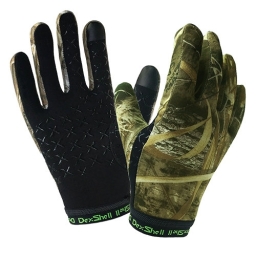 Водонепроницаемые перчатки Dexshell Drylite Gloves камуфляжный/черный (размер S)