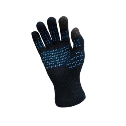 Водонепроницаемые перчатки Dexshell Ultralite Gloves черный/синий S (размер S)