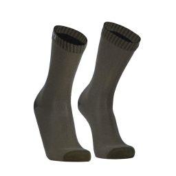 Водонепроницаемые носки DexShell Ultra Thin Crew оливковый/зеленый (размер S (36-38))