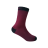 Водонепроницаемые детские носки DexShell Ultra Thin Children Socks бордовый/черный