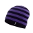 Водонепроницаемая детская шапка DexShell Children Beanie Stripe фиолетовый/черный