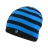 Водонепроницаемая детская шапка DexShell Children Beanie Stripe синий/черный